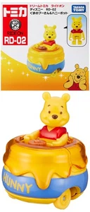 Takara Tomy "Tomica Dream Tomica Ride-on Disney RD-02 Winnie the Pooh & Honey Po - Picture 1 of 5
