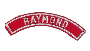 RAYMOND RWS Red & White Community Strip Boy Scout - Picture 1 of 2