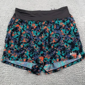 REI Co Op Shorts Womens Small Swiftland High Rise Abstract Print Active Running - Picture 1 of 11