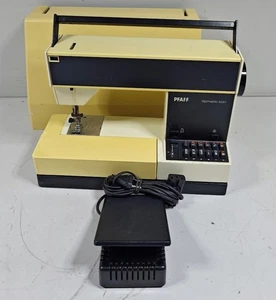 Nähmaschine PFAFF Tipmatic 1027 - ungetestet, hat Kratzer und Flecken, 220V - Bild 1 von 13