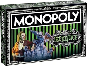 *NEW FACTORY SEALED* Monopoly: Beetlejuice Edition Board Game - USA Shipper - Picture 1 of 4
