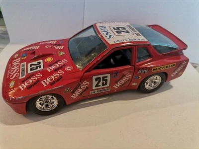 BURAGO 1/24 PORSCHE 924 TURBO BOSS BBURAGO MODELLINO MACCHININA DA COLLEZIONE  - Immagine 1 di 4