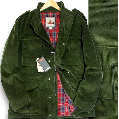 Jaqueta de Campo Baracuta Cordão Não Usada Blusa Externa Masculina Tamanho 42 Verde - Imagem 1 de 4