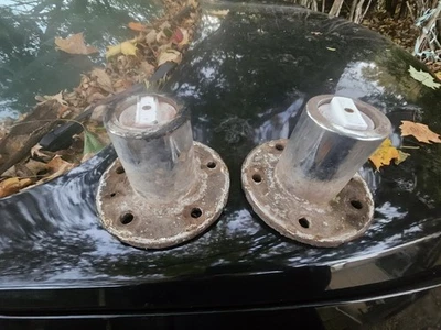 1987-88 Ford F-150 Flange Mount 4x4 LOCKOUT HUBS dana 44 IFS 19 spline Top Hats - Image 1 of 4