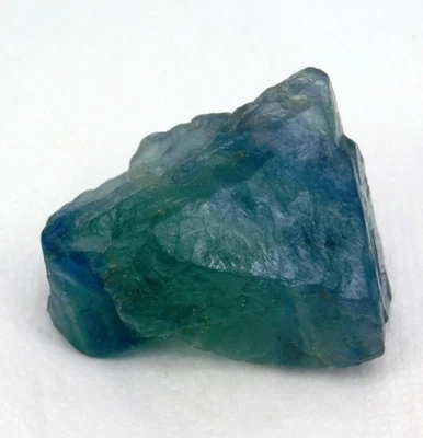 Piedra preciosa suelta certificada rugosa transparente fluorita natural de 208,40 quilates Foto 1 de 4