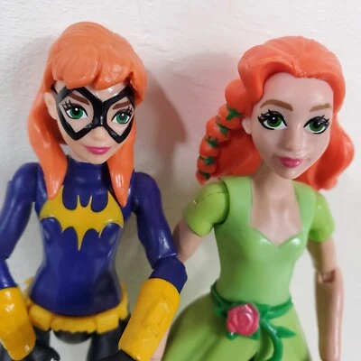 Figura de acción Batgirl & Poison Ivy 6" 2015 - Lote de 2 - Mattel DC Comics Foto 1 de 4