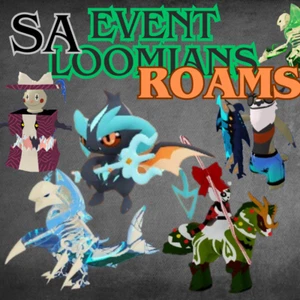 Alpha and Gamma Rare Roaming Legendary Exclusive Event Loomians ! - Photo 1/24