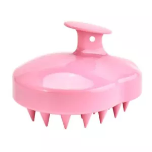 Pink Scalp Massage Shampoo Brush Exfoliating Scalp Massager - Picture 1 of 5