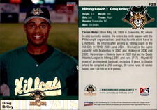 Greg Briley 2007 Choice Lynchburg Hillcats #28 Card *AutographDen*