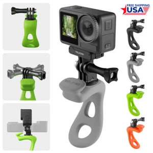 New Adjustable Wrist Strap Mount Flexible Wristband 360° Rotatable for GoPro - Picture 1 of 21
