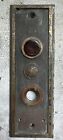 Antique Vintage  Bronze Otis Elevator Call Button Panel Hardware Plate 846Sw1