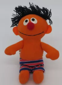 Vintage Applause Ernie Bath Plush 9" Sesame Street Muppets string hair - Picture 1 of 9