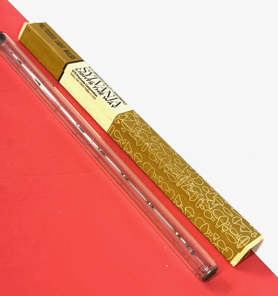 17.75" L60/CL 60W L60 CLEAR LUMILINE Light Bulb Lamp Vintage NEW SYLVANIA 19688 - Image 1 of 3