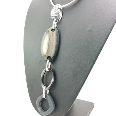 ⭐ Pierre Lang Anhänger Charmanhänger Charm Halskette Kette Silber f. Perle 255 ⭐ - Bild 1 von 2