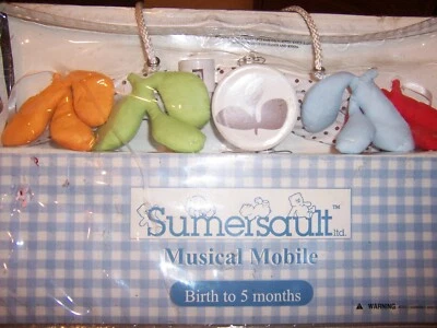 Móvil musical Sumersault nuevo en caja - desde el nacimiento hasta 5 meses Foto 1 de 2
