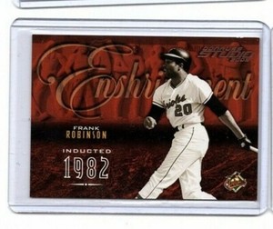 2003 Donruss Studio Enshrinement 615/750 Frank Robinson #E-37 HOF Orioles