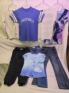Girls Clothes Lot Size 7/8 Jeans, t-shirt, Old Navy, Pelotonia, Gap - Picture 1 of 23