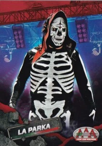 La Parka 2019 Panini Lucha Libre AAA Worldwide Red Parallel Card #22 Wrestling - Picture 1 of 12