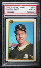 1990 Bowman Factory Set Collector's Edition (Tiffany) Mark McGwire PSA 9 MINT