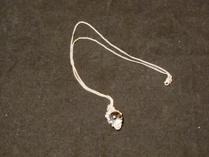 Sterling Silver Green Gemstone Necklace - Picture 1 of 6