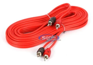 T-Spec V6RCA202 20 Ft. V6 Series 2-Channel Woven RCA Audio Cable - Picture 1 of 2