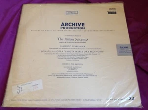 Sealed Classical LP : The Italian Seicento ~ Lamento D'Arianna ~ Jephte ~ ARC - Picture 1 of 2