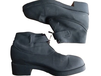 Totes Boots Snow & Rain Women Black SZ 7M Zip Up Slip On Fleece Lined Ankle  - Image 1 of 3