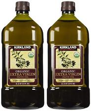 Kirkland Signature 2 x Organic Extra Virgin Olive Oil, 2 Liters