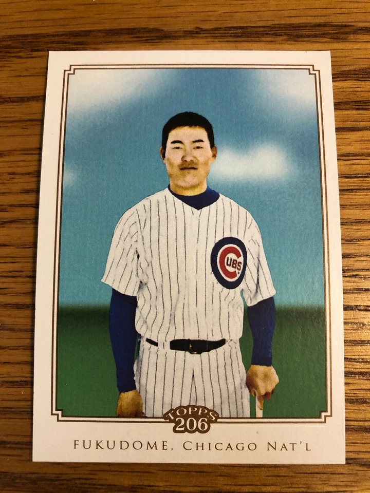 Kosuke Fukudome 2010 Topps 206 Cubs Card #268   *3144* - Image 1 of 1