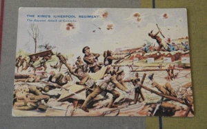 1939 PRESENTED FREE WITH “THE WIZARD” COMIC KING’S REGIMENT BATTLE GIVENCHY 1915 - Picture 1 of 2
