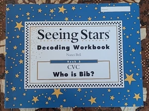 New Seeing Stars Decoding Workbook Book 2 Nanci Bell Who Is Bib? - Picture 1 of 1