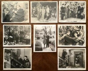 Large Collection of ORIGINAL PETER LORRE FILM STILLS Lobby Cards From 1940’s
