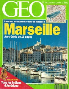 GEO n°164 octobre 1992 Spécial Marseille/ Indiens d'Amérique/ Far West Australie - Picture 1 of 8