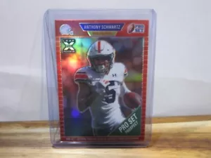2021 Leaf Metal Pro Set Anthony Schwartz XRC Prospect 29/100 Red Parallel #04 - Picture 1 of 4