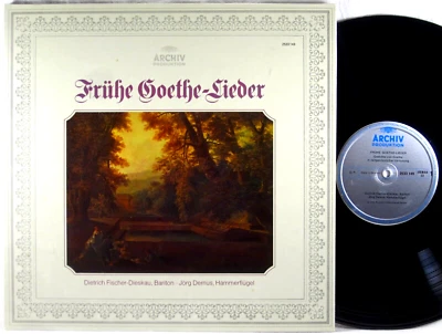 ARCHIV Beethoven Wagner Goethe Poems FISCHER-DIESKAU Lieder DEMUS 2533 149 NM- - Image 1 of 4
