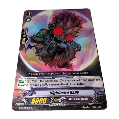 Cardfight!! Vanguard Nightmare Baby BT01/072EN TCG Trading Card Game   - Image 1 of 4
