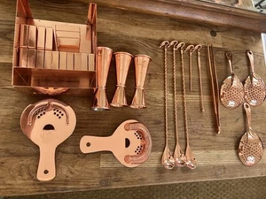 Sipsmith London Kupfer Barkeeper Bargeschirr Set - 20+ Teile Selten Promo - Bild 1 von 11