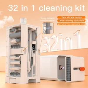 32 in 1 Electronic Cleaner Kit Keyboard Cleaner Keyboard Cleaning Kit Laptop - Afbeelding 1 van 9