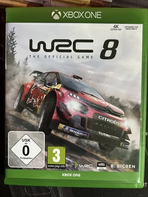 WRC 8 The official Game (Microsoft Xbox One, 2019) Zustand: Neuwertig (486) - Bild 1 von 3