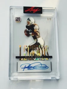 2023 Leaf ProSet Pure Rod Woodson Auto 3/3 LEGEND SSP NFL Steelers HOF EBAY 1/1 - Picture 1 of 2