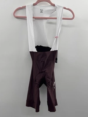 Rapha Core Bib Shorts Men's XS Mahogany White Seamless Cycling Performance NWT - Image 1 of 4