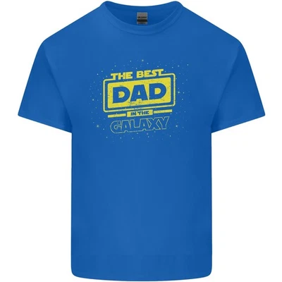 Día Del Padre El Mejor Papá En La Galaxia Camiseta De Algodón Ligera Para Hombre - Imagen 1 de 4