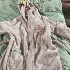 Peppa Pig Pink Bath Robe Dressing Gown for Ages 2-3 - Picture 1 of 9