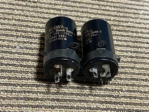 Condensatore Rubycon Black Gate S 350V 100-100uf testato Giappone FedEx JP funziona MG01 - Foto 1 di 6