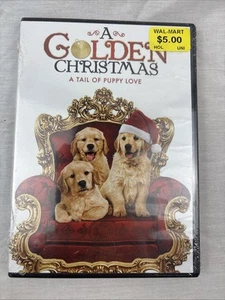 A Golden Christmas DVD 2010 A Tail Of Puppy Love New Sealed - Picture 1 of 2