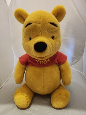 WINNIE THE POOH TALKING X ANIMAL DE PELUCHE GRANDE 26" MATTEL DISNEY JUMBO "I Talk" Foto 1 de 4
