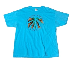 Camiseta De Colección Y2K Humboldt Redwoods State Park Para Hombre XL Azul Natural - Imagen 1 de 5