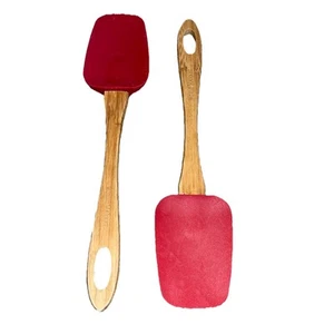 Weltmarkt Silikon 2 Spatel Edel Rot _K1 - Bild 1 von 4