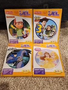 Fisher Price iXL Learning System - Lot of 4 Learning Games - Girls & Boys - Picture 1 of 9