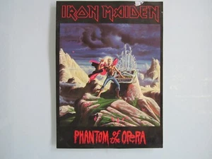 Vintage Postcard Iron Maiden - Phantom of the Opera- 1985 - Reflex - Picture 1 of 1
